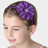 Studio 7 Dancewear Toddler & Children Flower Jewel Headband in Purple