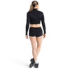 Capezio Turtleneck Long Sleeve Crop Top Reversible Adults