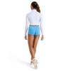 Capezio Turtleneck Long Sleeve Crop Top Reversible Adults