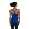 Energetiks Teagan Racer Back Fine Straps Singlet Adult Sizes in Cobalt Blue