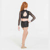 Studio 7 Dancewear Attitude Sequin Shorts Children's Sizes in Black