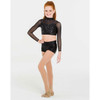 Studio 7 Dancewear Down Town Long Sleeve Crop Top Children