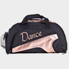 Studio-7-Dancewear-Junior-Duffel-Eco-Friendly-Dance-Bag-Sku-DB05-ECO-Black/Rose Gold