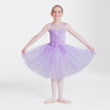 Woman wearing Studio 7 Dancewear Classical Dream tutu dress in Lilac, front view