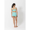 Studio 7 Girls Stage Performance Crop Top  Mint Back