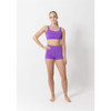 Studio 7 Girls Stage Performance Crop Top Amethyst Front