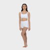 Studio 7 Dancewear Girls Stage Performance Crop Top White Front View