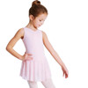 Capezio Pinch Front Tank Dress V-front Scoop-back Children's