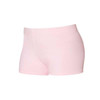 Girl wearing Energetiks Oakley boy leg dance short in Candy, front view