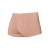  Girl wearing Energetiks Oakley boy leg dance short in Tan, back view