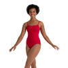 Capezio Studio Collection Strappy Camisole Leotard in Scarlet