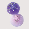 Studio 7 Dancewear ballet tutu dress key chain in pink and jacaranda, top view