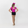 Studio 7 Dancewear Lola Biketard - Stewardess Costume Girls Sizes in Hot Pink