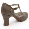 Capezio Closed Toe T-Strap Leather Character Shoes Adults