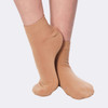Studio 7 Dancewear Jazz and Tap Dance Socks, Children's Sizes in Tan