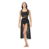 Studio 7 Dancewear Convertible Mesh Overdress Adult Sizes in Black