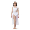 Studio 7 Dancewear Convertible Mesh Overdress Adult Sizes in White