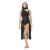 Studio 7 Dancewear Convertible Mesh Overdress Adult Sizes in Black