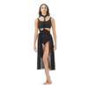 Studio 7 Dancewear Convertible Mesh Overdress Adult Sizes in Black