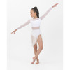 Studio 7 Dancewear Girls Alice Contemporary Skirt White Front View