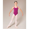 Energetiks Alexandra Camisole Leotard Children in Cerise dancer front view