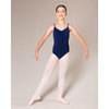 Energetiks Alexandra Camisole Leotard Children in Navy dancer front view