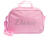 Energetiks Everleigh Small Dance Bag with Handle and Strap in Pink, front view