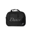 Energetiks Everleigh Small Dance Bag with Handle and Strap in Black, front view