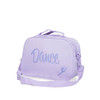 Energetiks Everleigh Small Dance Bag with Handle and Strap in Purple, front view