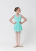Studio 7 Dancewear Classic Christina Dance Skirt in Mint – Girls Front View