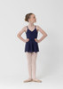 Studio 7 Dancewear Classic Christina Dance Skirt in Navy – Girls Front View