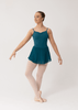 Studio 7 Dancewear Classic Christina Dance Skirt in Teal – Girls Front View
