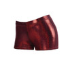 Energetiks Oakley boyleg short in red, front view