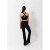 Studio 7 Dancewear Girls Priscilla Flared Dance Pant back view in black