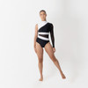 Studio 7 Dancewear Twilight Leotard Hip-hop & Jazz Adult Sizes in Black/White