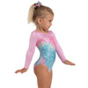 Capezio Unicorn Gymnastics Disco Long Sleve Leotard Girls