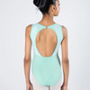 Energetiks Abby Lace Back Paneling Leotard in Mint back on dancer