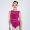 Energetiks Lexi Mesh Ballet & Dance Leotard in Mulberry front