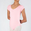 Dancer front wearing Energetiks Heidi Dance & Ballet Leotard in Ballet Pink