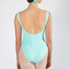 Energetiks Clara Broad Straps Dance Leotard Adult Sizes in Mint Dancer Back View