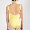Energetiks Clara Broad Straps Dance Leotard Adult Sizes in Lemon Dancer Back View