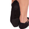 Capezio Motion Knit Upper and Split Sole Ballet Slipper in Black