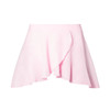 Energetiks Ruby Pull-On Mock Wrap Dance Skirt Children's Sizes in Candy, front view