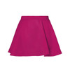 Energetiks Ruby Pull-On Mock Wrap Dance Skirt Children's Sizes in Mulberry, back view