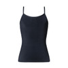 Front view of Energetiks Teagan Singlet in Black, children’s sizes