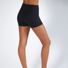 Energetiks Halley Cross V-Front Dance Shorts Children's Sizes in Black, dancer back view