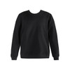 Energetiks Sydney Oversized Fit Crew Sweater Adult Sizes in Black, front