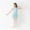 Studio 7 Dancewear Candice Lyrical Dance Dress Girls Sizes in Pale Blue, dancer front view