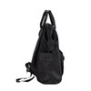 Energetiks Black Large Nova Quilted Pocket Dance Backpack (DB18L) in Black
