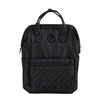Energetiks Black Large Nova Quilted Pocket Dance Backpack (DB18L) in Black
